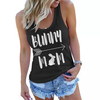 Bunny Mom Funny Rabbit Mum Gift For Women Women Flowy Tank | Mazezy