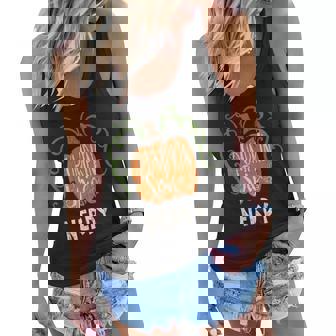 Nerdy Pumkin Spice Fall Matching For Family Women Flowy Tank | Mazezy