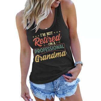 Grandma Gift Im A Professional Grandma Women Flowy Tank - Seseable