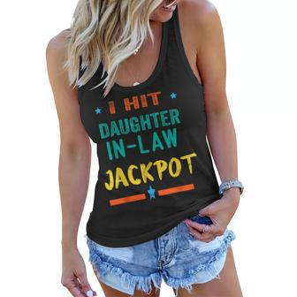 Jackpot Daughter In Law Funny Daughter In Law Women Flowy Tank - Seseable