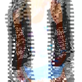 Meema Grandma Gift Being A Meema Doesnt Make Me Old Women Flowy Tank | Seseable UK