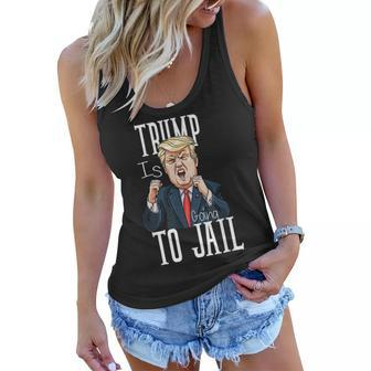 Men Trump Is Going To Jail Retro Trump 20-24 Years In Prison Women Flowy Tank | Mazezy