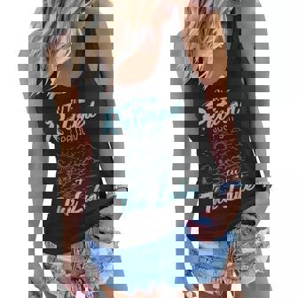 Retirement Gift Im Retired See You At The Lake Retirement Funny Gifts Women Flowy Tank | Mazezy