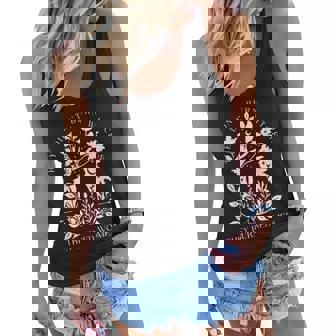 They Didn't Burn Witches They Burned Halloween Cat Women Flowy Tank | Mazezy