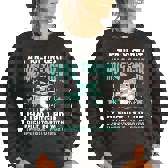 A Truly Great Music Teacher Is Hard Difficult To Find Gifts For Teacher Funny Gifts Women Oversized Sweatshirt | Mazezy