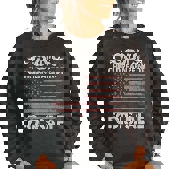 Gods Children Are Not For Sale Christian Gods Children Men Women Oversized Sweatshirt | Mazezy