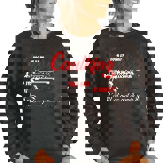 Rock Hard Caulking Services You Got A Hole Let Me Put Caulk Rock Gifts Women Oversized Sweatshirt | Mazezy