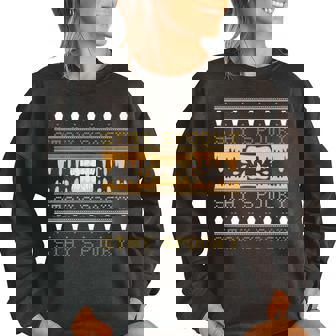 Stay Spooky | Funny Ugly Vampire Th Halloween Costume Women Oversized Sweatshirt | Mazezy