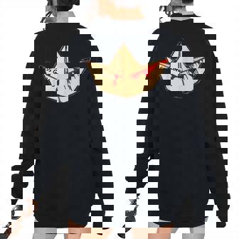 Classic Scary Movie Halloween Clothing For Men And Women Halloween Women's Oversized Sweatshirt Back Print | Mazezy