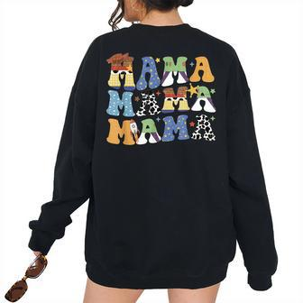 Toy Story Mama - Boy Mom For Women's Oversized Sweatshirt Back Print | Mazezy CA