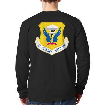 509Th Bomb Wing Air Force Global Strike B-2 Spirit Back Print Long Sleeve T-shirt | Mazezy
