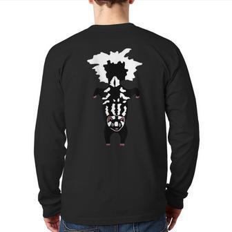 Adorable Spotted Skunk Handstand Back Print Long Sleeve T-shirt | Mazezy