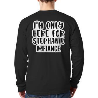 Here For Angela 90 Day Fiance 90Day Fiancé Gag Back Print Long Sleeve T-shirt | Mazezy