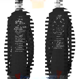 Apostles Creed Prayer Catholic Traditional Back Print Long Sleeve T-shirt | Mazezy