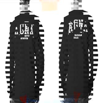 Argenta Illinois Il College University Sports Style Back Print Long Sleeve T-shirt | Mazezy
