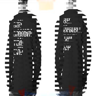 Best Dragon Boat Racing Team Ever Back Print Long Sleeve T-shirt | Mazezy