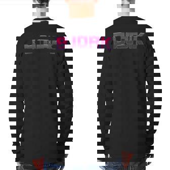 Bjork Back Print Long Sleeve T-shirt | Mazezy