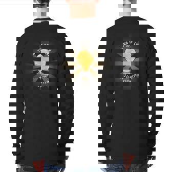 Book Of Mormon Musical Turn It Off Back Print Long Sleeve T-shirt | Mazezy