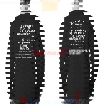 Bouvier Des Ardennes Dog Bouvier Des Ardennes Back Print Long Sleeve T-shirt | Mazezy