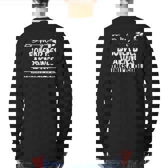 Bouvier Des Ardennes Owners Back Print Long Sleeve T-shirt | Mazezy