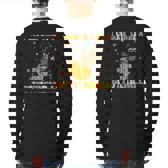 I Came In Like A Butterball Turkey Thanksgiving Back Print Long Sleeve T-shirt - Monsterry