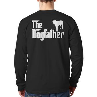Cane Di Oropa Dogfather Dog Dad Back Print Long Sleeve T-shirt | Mazezy