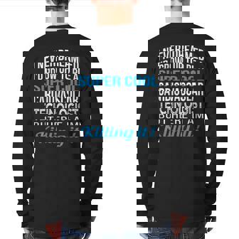 Cardiovascular Technologist Appreciation Back Print Long Sleeve T-shirt | Mazezy