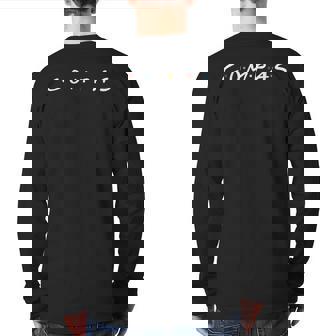 Compas Compadres Amigos Back Print Long Sleeve T-shirt | Mazezy