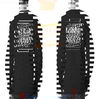 Content Strategist Leopard Print Back Print Long Sleeve T-shirt | Mazezy