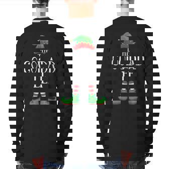 Cool Dad Elf Matching Group Xmas Family Christmas Back Print Long Sleeve T-shirt - Thegiftio