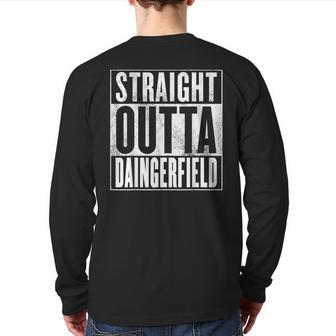 Daingerfield Straight Outta Daingerfield Back Print Long Sleeve T-shirt | Mazezy