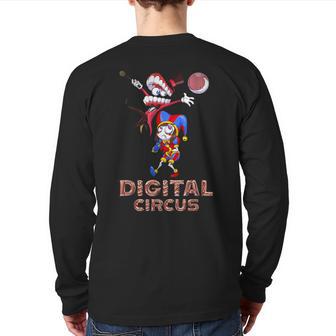 Digital Circus Pomni Ragatha Jax Digitalcircus Back Print Long Sleeve T-shirt - Monsterry AU