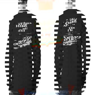 Exhibition Drill Is My Superpower Exhibition Drill Vintage Back Print Long Sleeve T-shirt | Mazezy