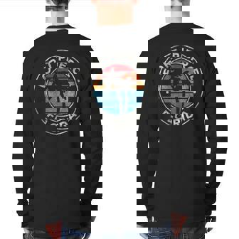 Fort Pierce Florida Fl Vintage Graphic Retro 70S Back Print Long Sleeve T-shirt | Mazezy