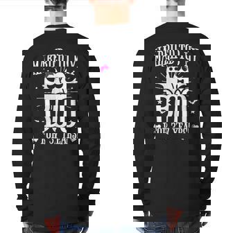 37Th Wedding Anniversary October 37Th Anniversary Back Print Long Sleeve T-shirt | Mazezy