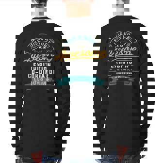 Exhibition Co-Ordinator Awesome Job Occupation Back Print Long Sleeve T-shirt | Mazezy
