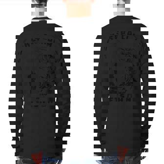 Fisherman Love Fishing Keep Calm And Fish Back Print Long Sleeve T-shirt | Mazezy