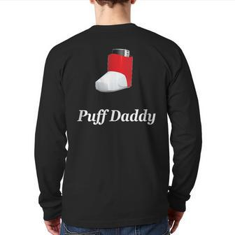 Puff Daddy Asthma T Back Print Long Sleeve T-shirt | Mazezy