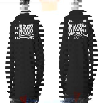 Hardcore Holland Back Print Long Sleeve T-shirt | Mazezy