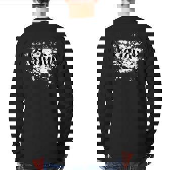 Headbanger Riddim Dubstep Raver Junglist Back Print Long Sleeve T-shirt | Mazezy