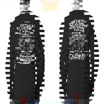 Homeopathy Traditional Medicine Back Print Long Sleeve T-shirt | Mazezy