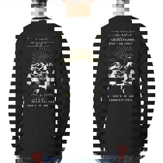 I'm Getting A Grand Bleu De Gascogne Back Print Long Sleeve T-shirt | Mazezy