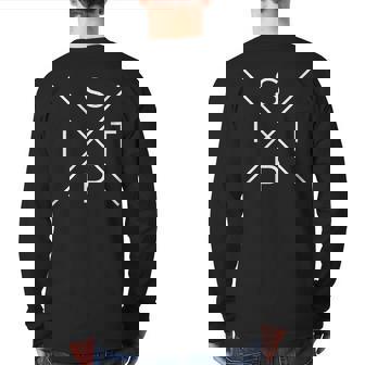 Istp Best Idea For Istp Personality Back Print Long Sleeve T-shirt | Mazezy