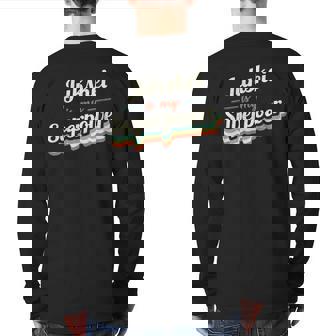 Jukskei Is My Superpower Jukskei Vintage Back Print Long Sleeve T-shirt | Mazezy