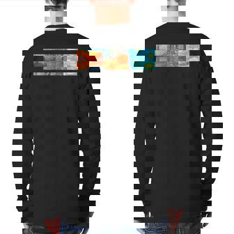 Julio Tres Back Print Long Sleeve T-shirt | Mazezy
