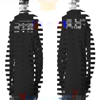 Julio Uno Back Print Long Sleeve T-shirt | Mazezy