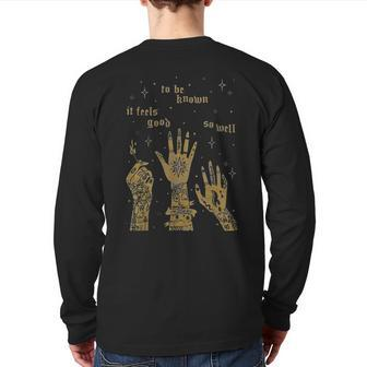 To Be Known So Well It Feels Good Boygenius Back Print Long Sleeve T-shirt - Seseable