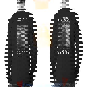 Livin' On A Prayer-Ie Prairie Dog Back Print Long Sleeve T-shirt | Mazezy