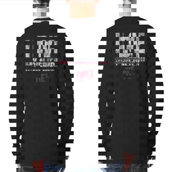 I Love Tiple Musical Instrument Music Musical Back Print Long Sleeve T-shirt | Mazezy