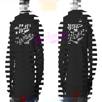 Mamá Luchona Madre Soltera Camisa Chistosa Para Mujer Back Print Long Sleeve T-shirt | Mazezy